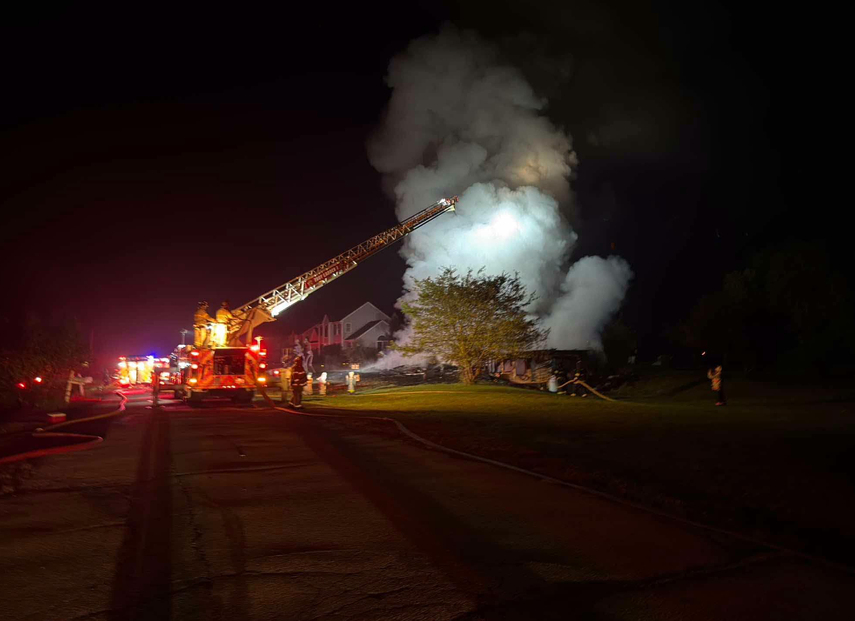 Home destroyed by early morning fire in Rindge