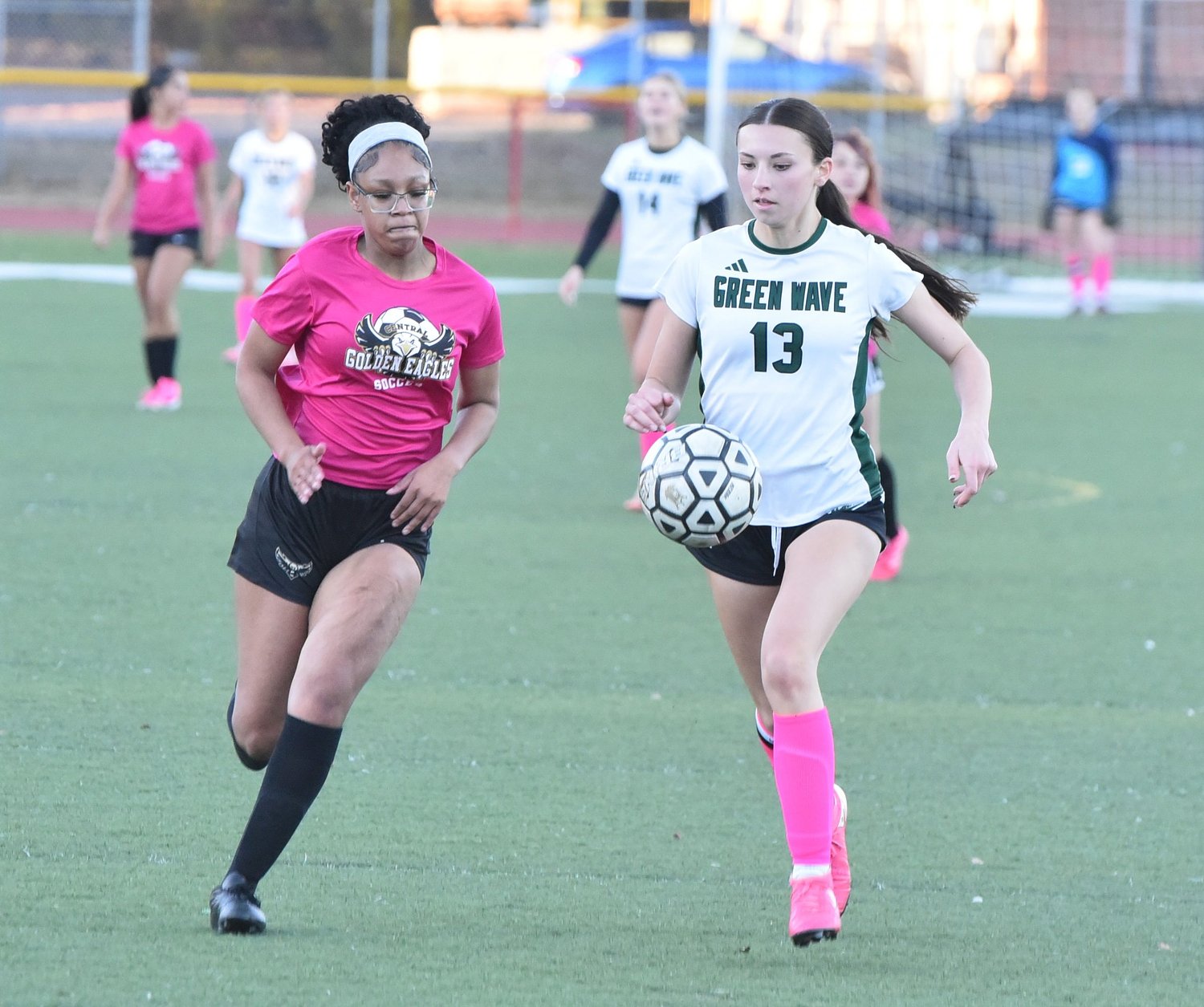 H.S. girls soccer: Tayler Bergeron nets 100th point for Greenfield (VIDEO)
