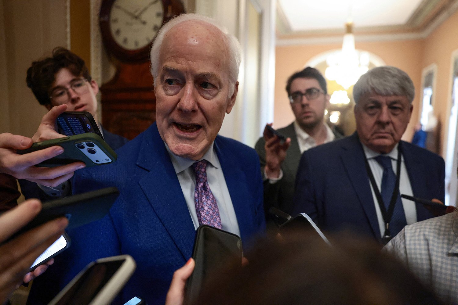 Cornyn reaches deal to scrap DOJ anti-weaponization fund, ending Blanche standoff