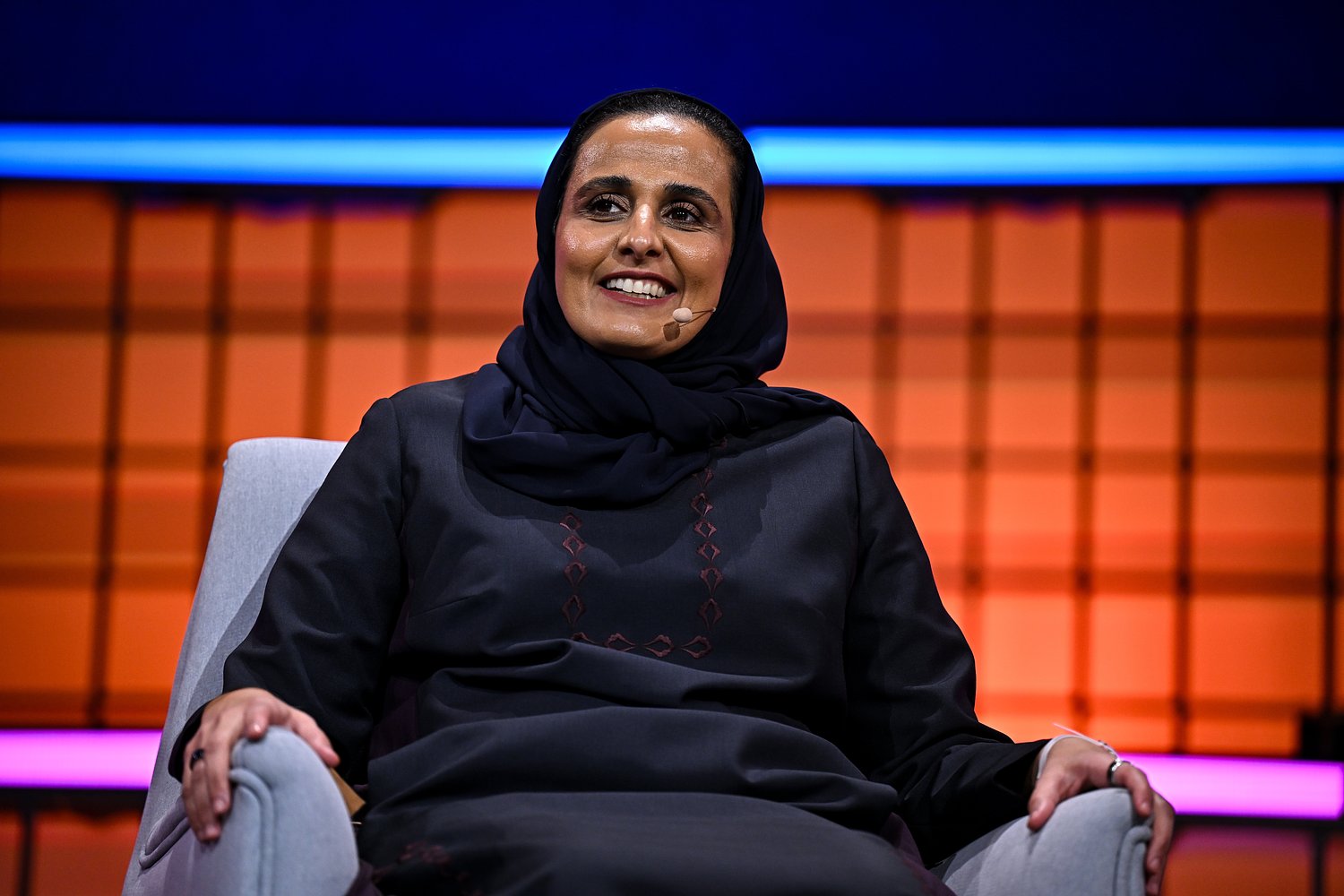 Sister of Qatar’s emir promotes Venice exhibit depicting ‘bullets in children’ in Gaza
