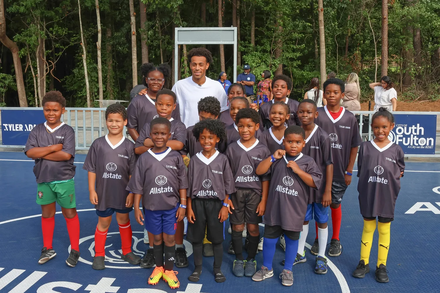 New South Fulton mini-pitch aims to keep World Cup excitement alive for local kids