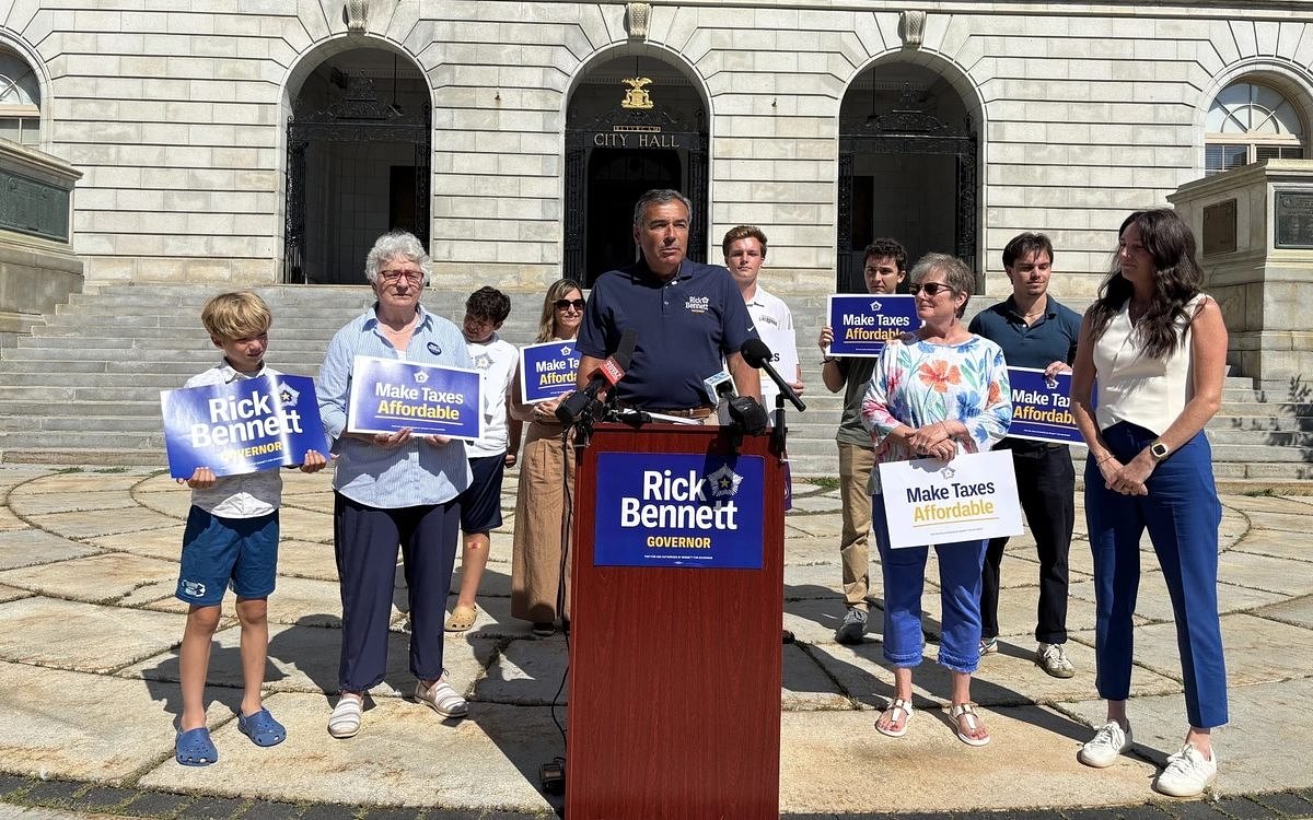 Rick Bennett, independent candidate for governor, unveils his tax affordability plan