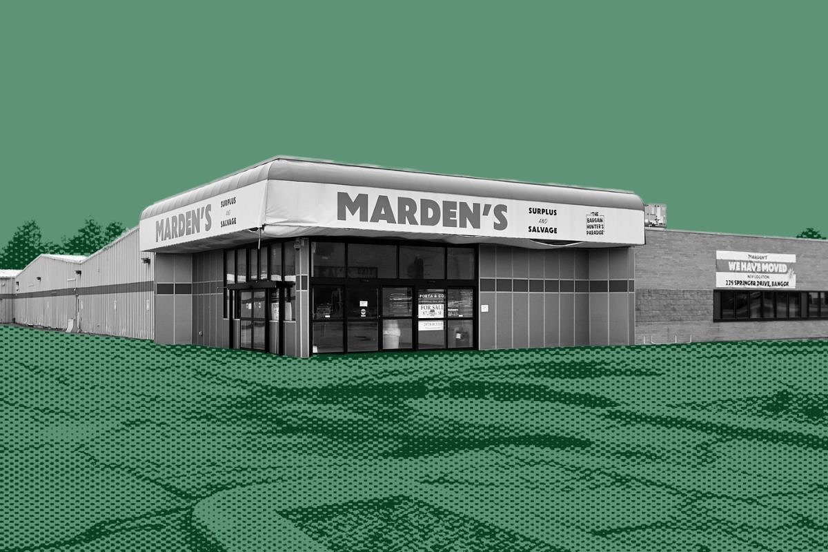 Who is going to buy the old Marden’s in Brewer?