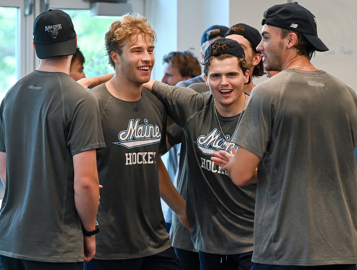 UMaine men’s hockey focuses on work ethic, team chemistry during summer workouts