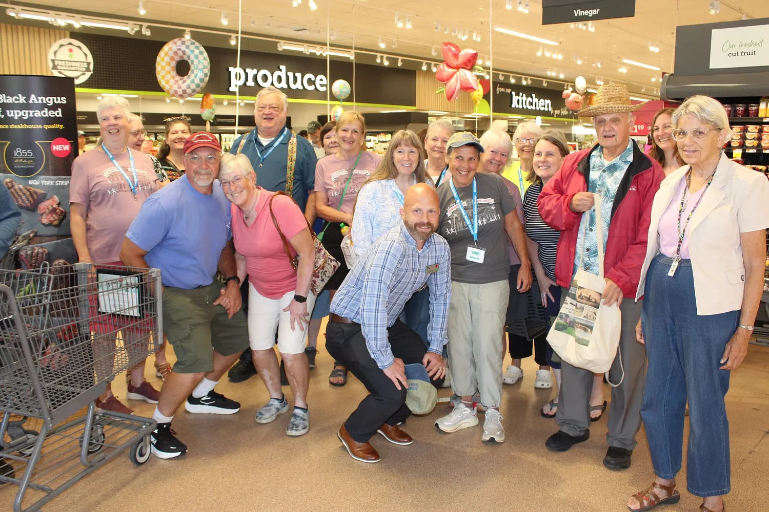 'Nobody said because we're old ... we can't have fun': Seniors coordinate dance at Stop & Shop in Greenfield