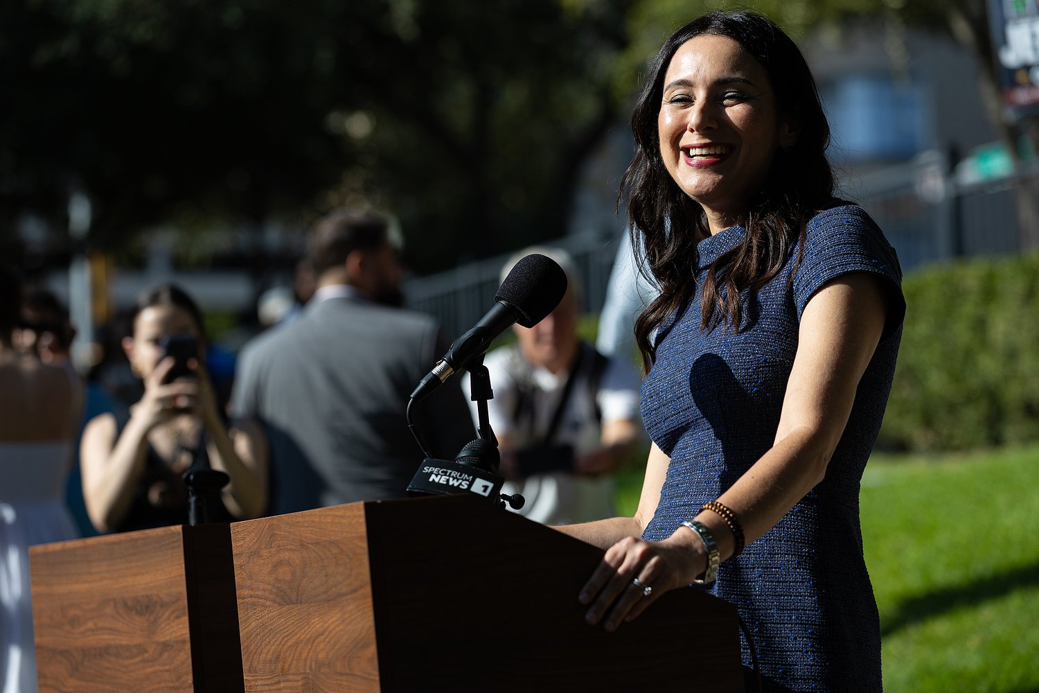 How Gina Hinojosa went from progressive to populist, emerging as Greg Abbott's most formidable challenger