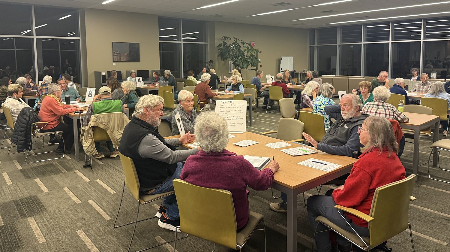 Speed dating-style session helps voters prep for nine ballot questions