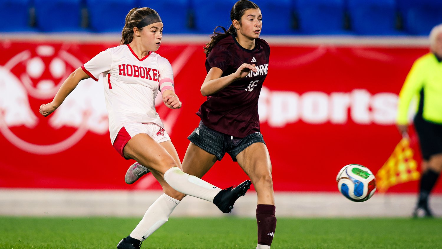 N.J. girls soccer star blows by historic milestone as she & team dominate at county tourney