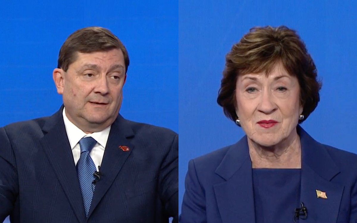 Susan Collins backs raising Social Security taxes on high earners in debate with Troy Jackson