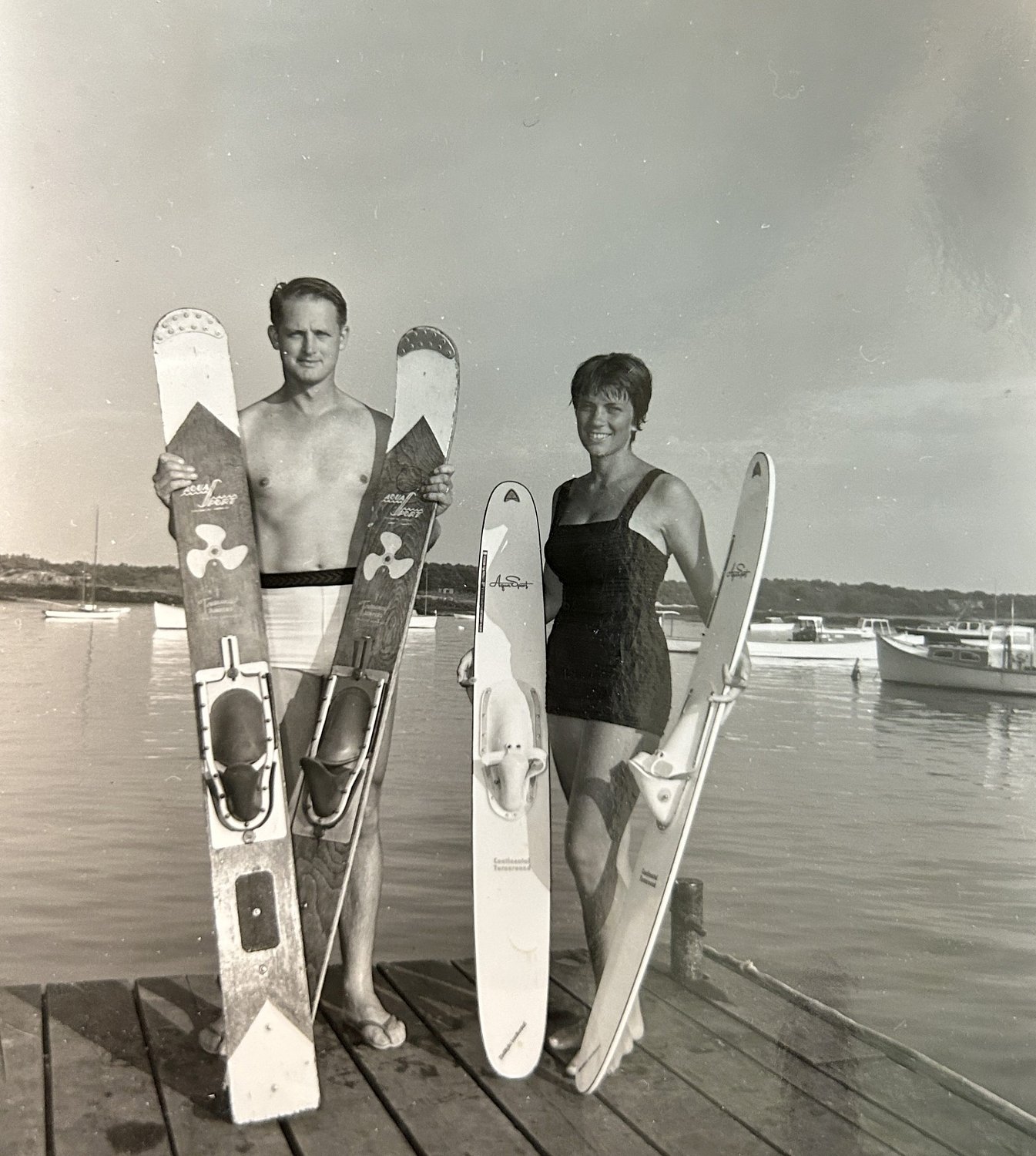Jane Blanchard, a 1959 waterski champion, reflects on her adventures