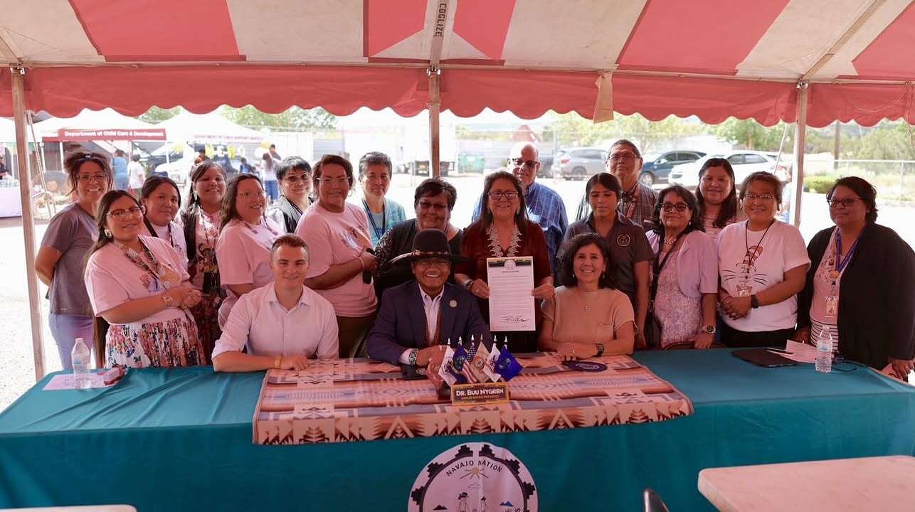 Navajo Nation president declares August as Child Support Awareness Month