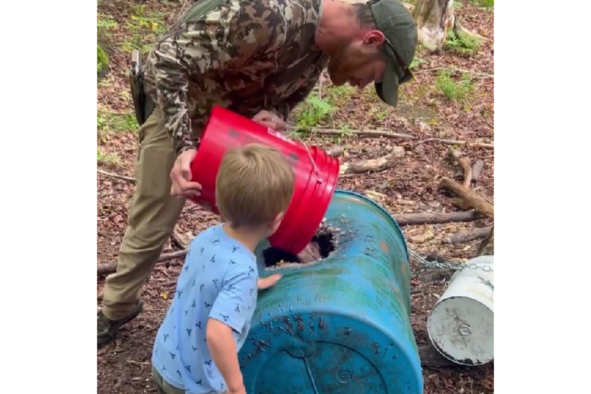 Bear baiting is a family affair in Maine 