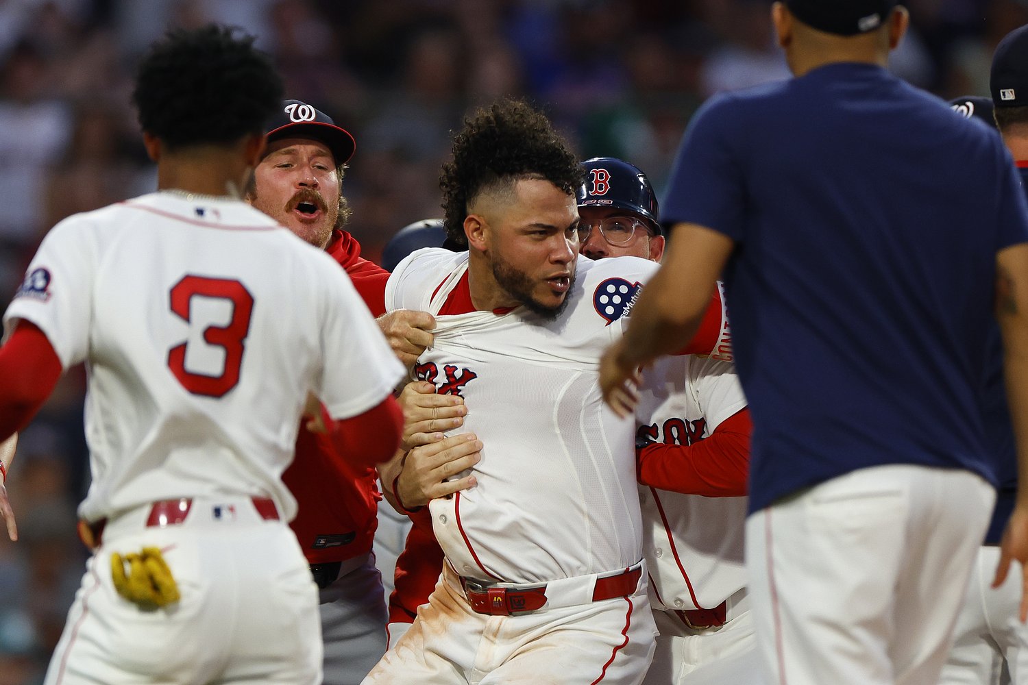 Red Sox’ Willson Contreras suspended 7 games for brawl with Nationals — and he’s not alone