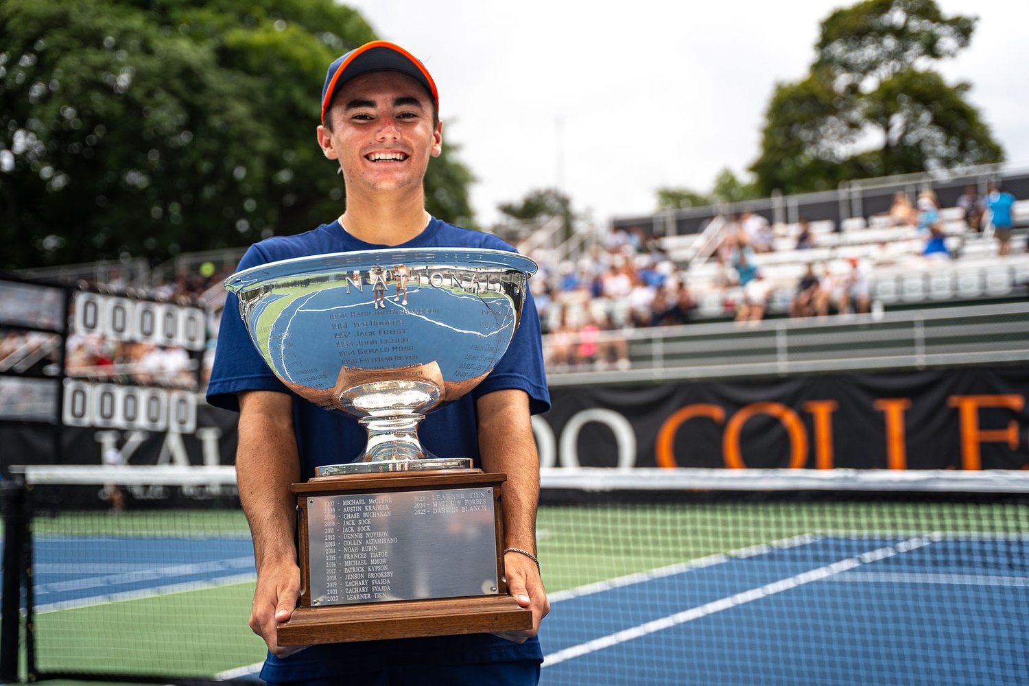 Top-ranked recruit wins USTA Nationals, earns U.S. Open berth after final ends early