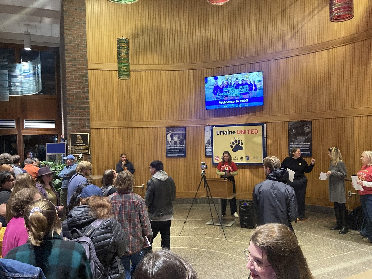 UMaine faculty and students condemn proposed cuts at charged town hall