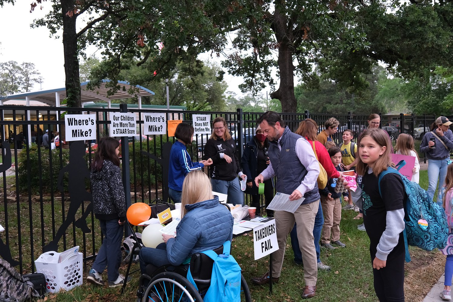 Frustration over school takeovers, vouchers could sway Texas voters in close governor’s race