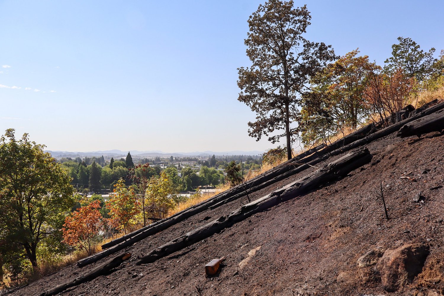 Lane County spared from large blazes but still feeling the heat