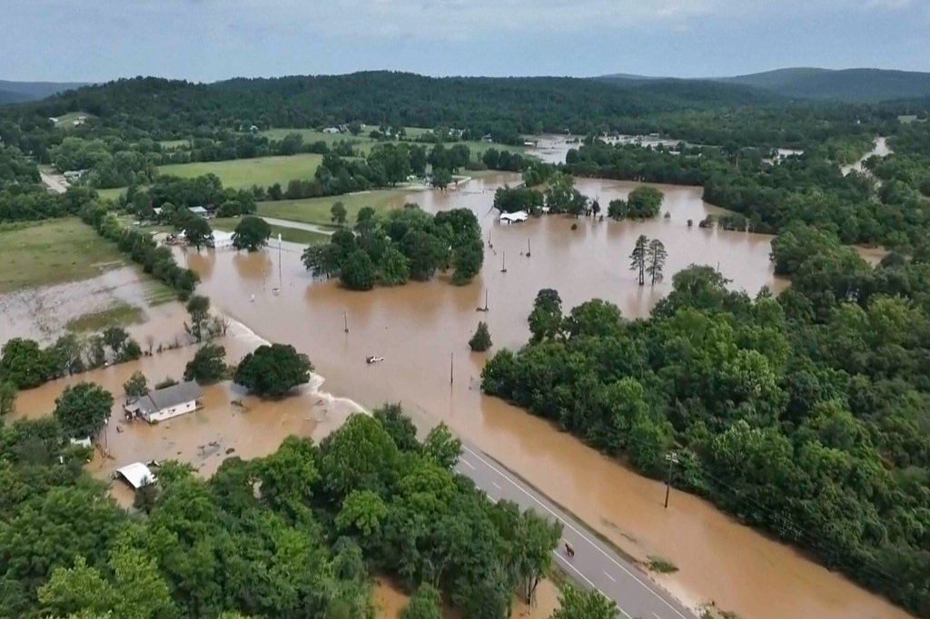More than 200 people at a summer camp helicoptered to safe as Missouri faces flooding