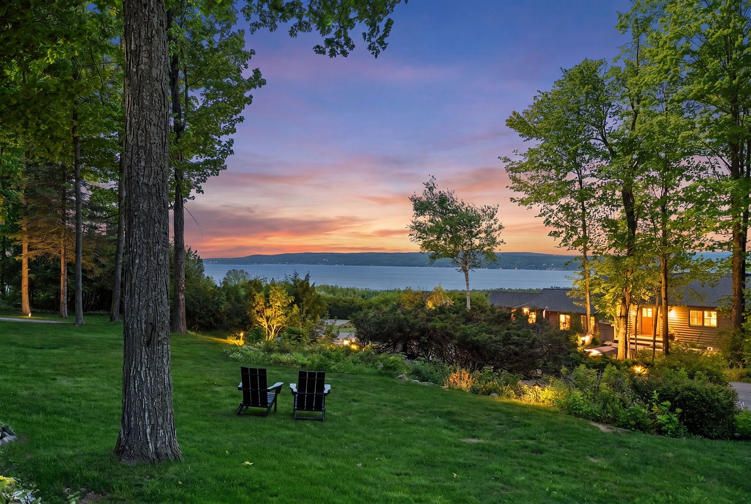 Unforgettable panoramic views in Northern Michigan make this $1.875M home a must-see