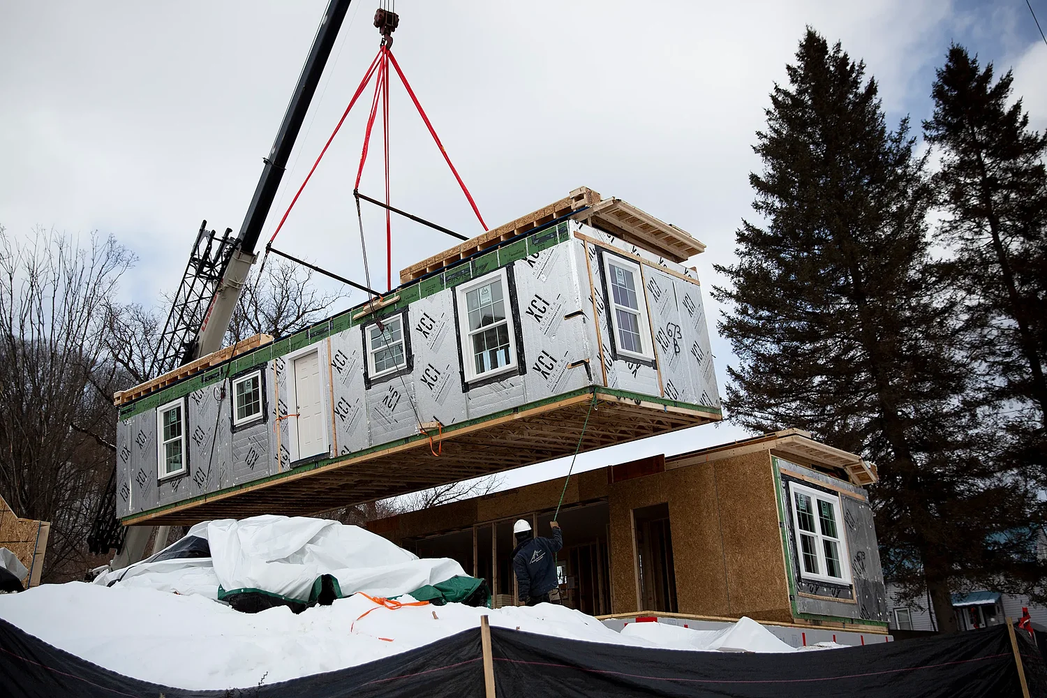 Upper Valley Habitat for Humanity delivers first modular home