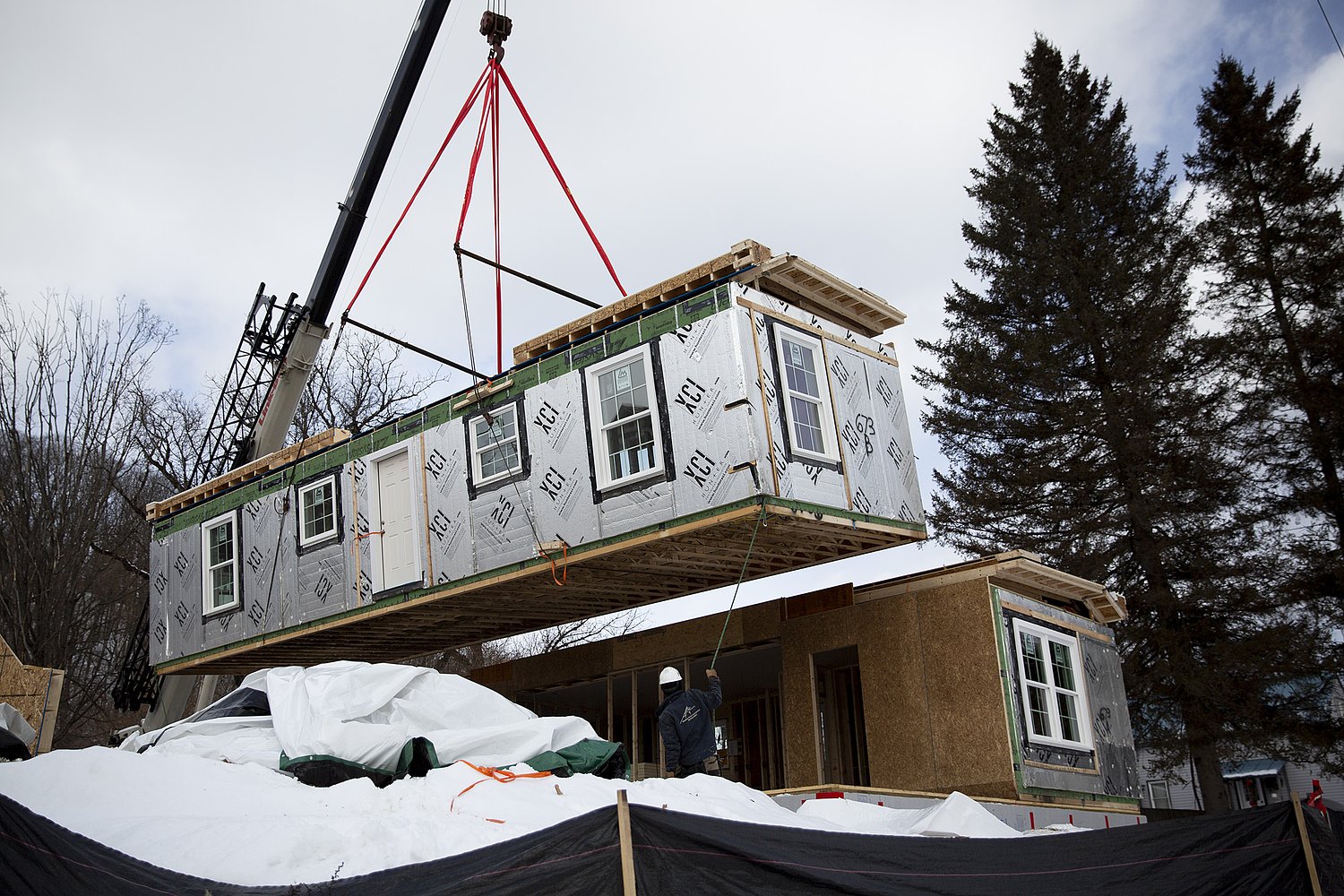 Upper Valley Habitat for Humanity delivers first modular home