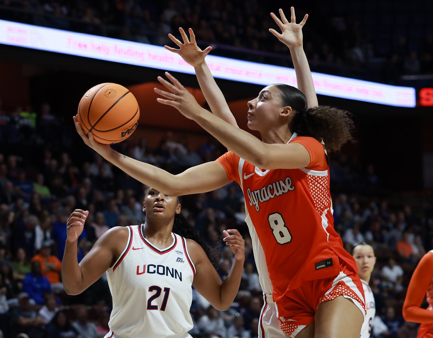 Syracuse women’s basketball box score vs. UConn in exhibition