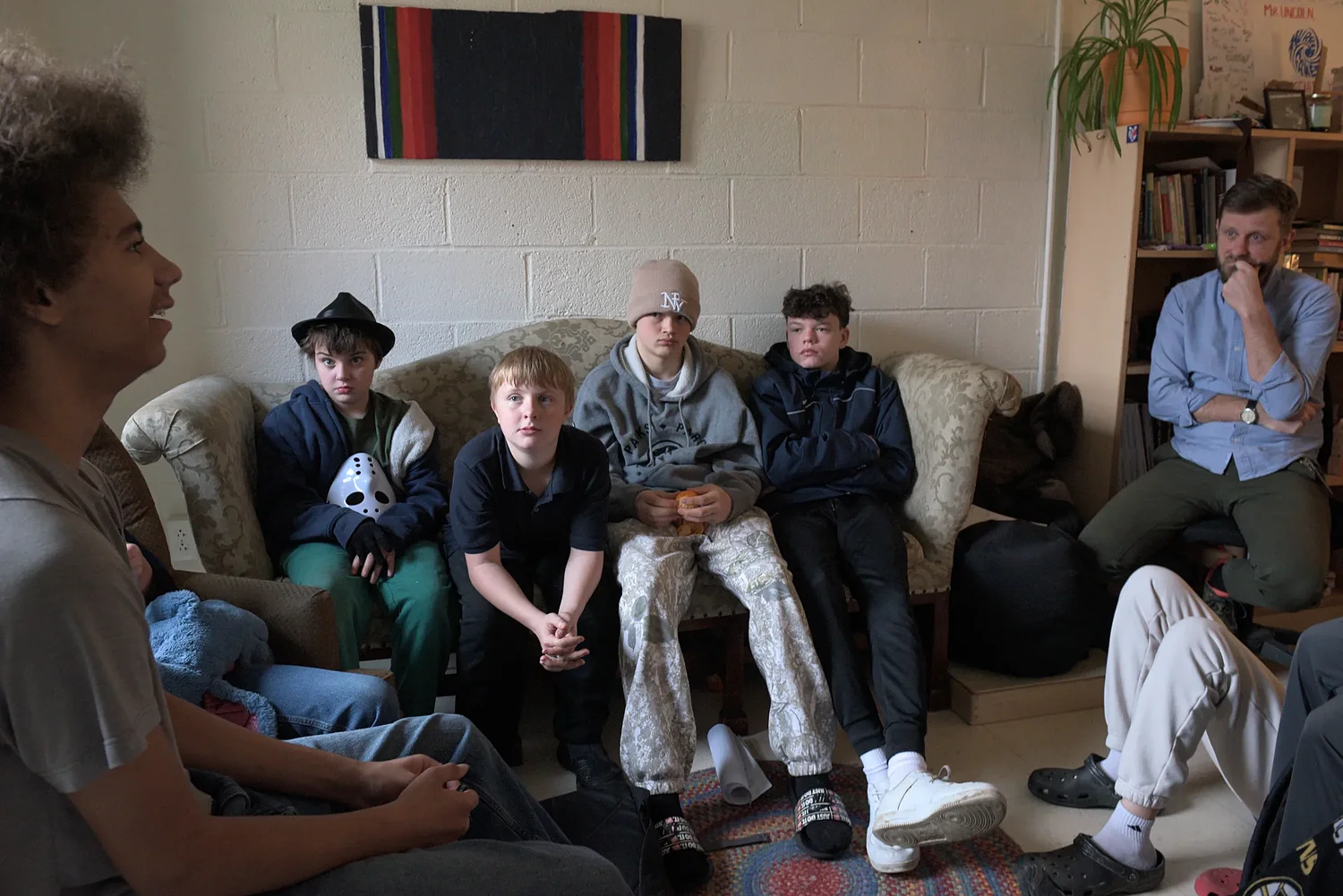 Hartford middle school Boys Group invites difficult discussions