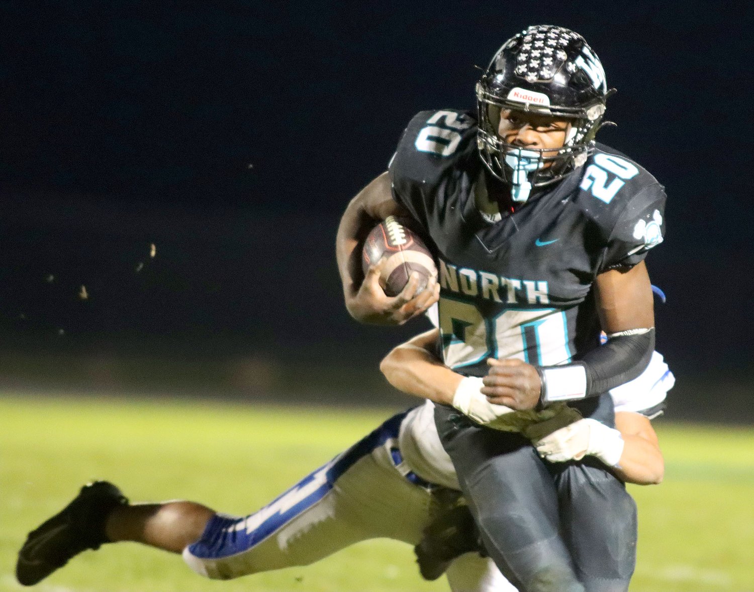 David Randecker sets school rushing record, Woodstock North shuts out rival Woodstock