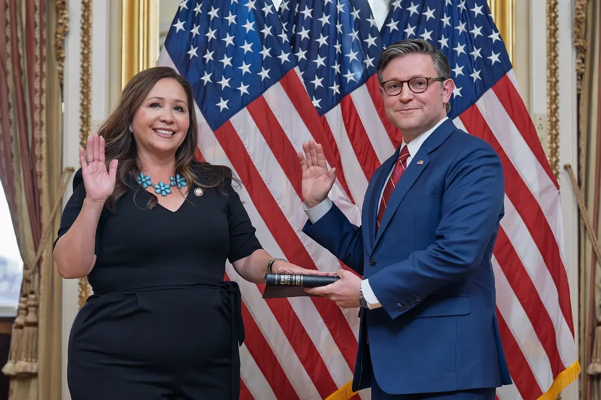 Adelita Grijalva sworn in as the House’s newest member, paving the way for an Epstein files vote