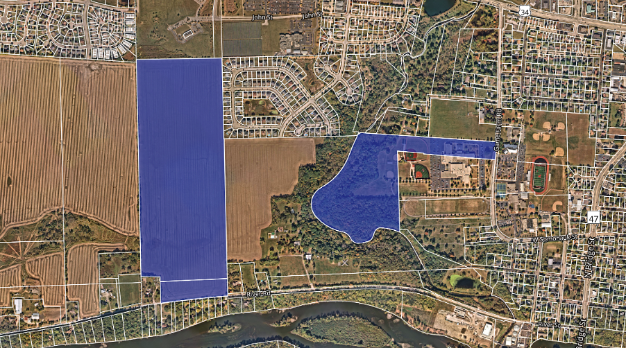 Yorkville approves annexing, rezoning 106 acres for proposed new school
