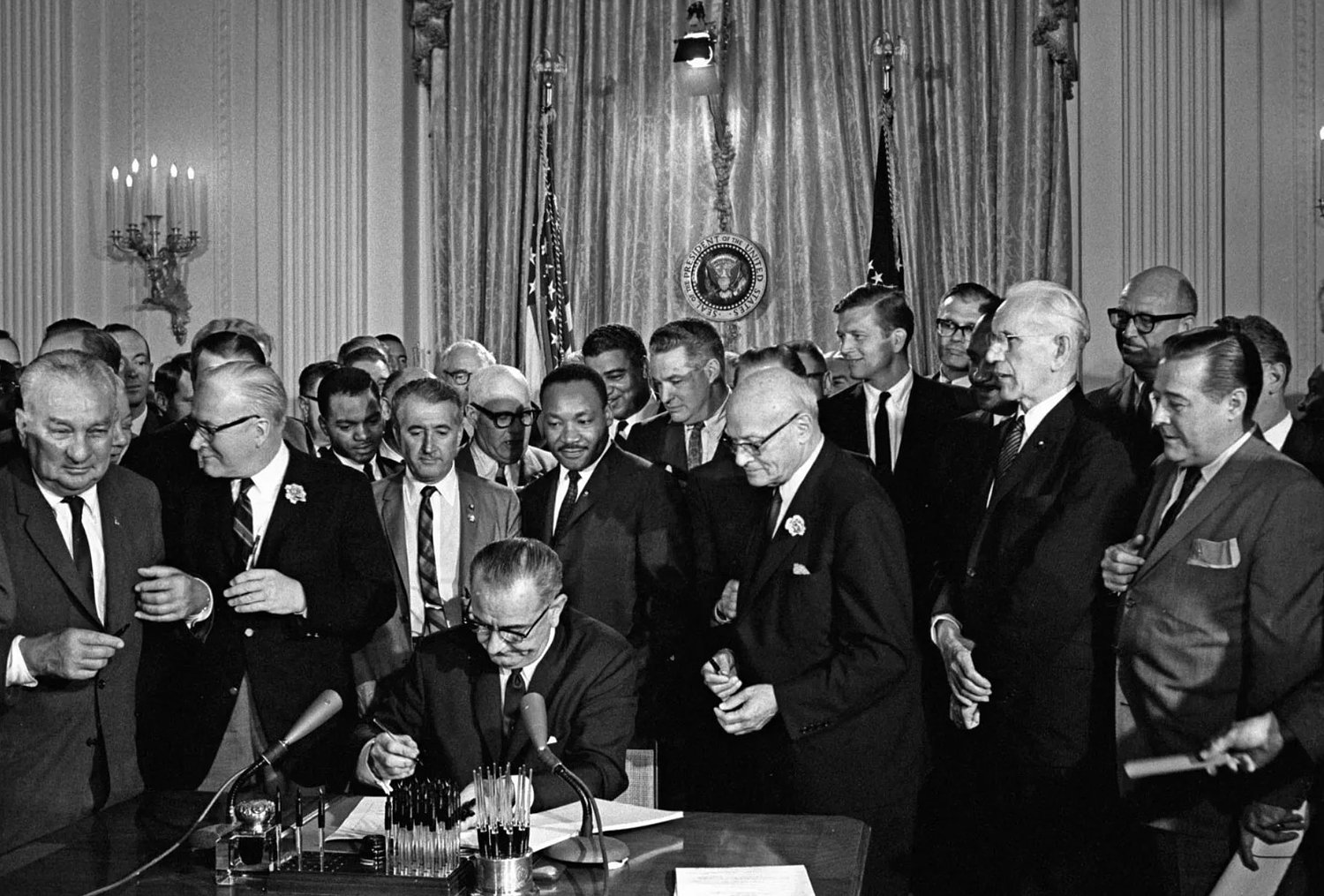 Lawmakers reflect on the political strategy behind the Civil Rights Act and Voting Rights Act