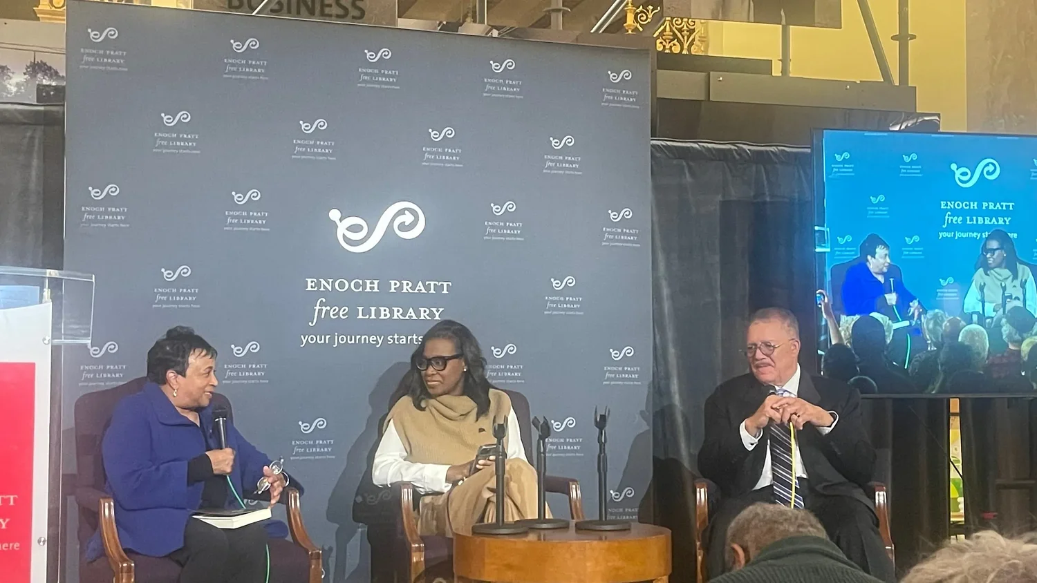 Enoch Pratt Free Library debuts DeWayne Wickham Room of Maryland Journalism