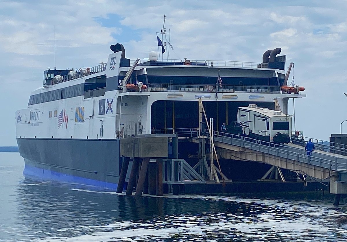 CAT ferry reservations are up 30% at start of 2026 season