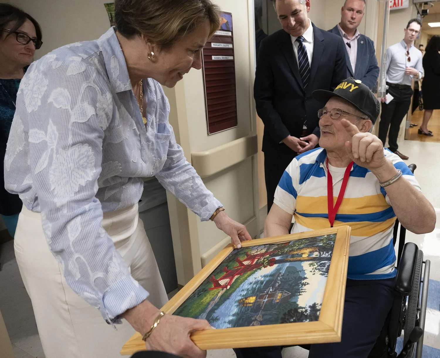 Governor touts improvements at Holyoke veterans home after neglect audit