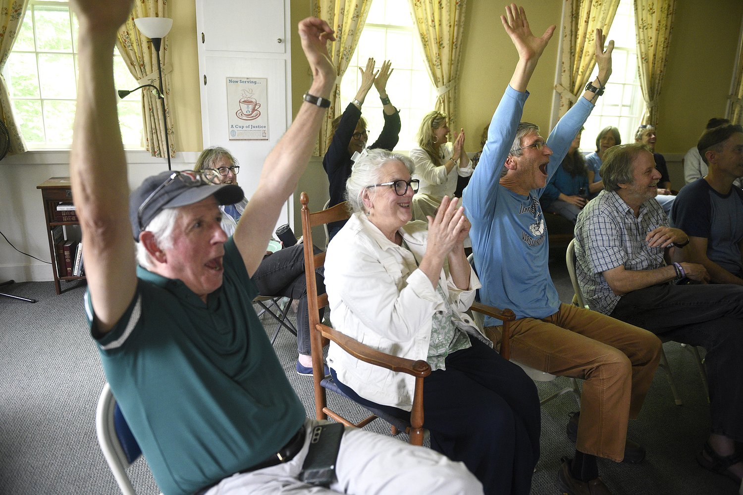 Thetford church hosts watch party for US Men's National Team soccer match