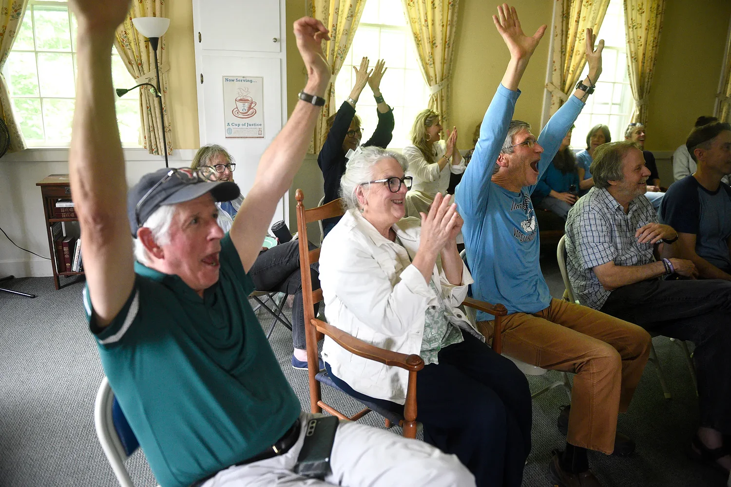 Thetford church hosts watch party for US Men's National Team soccer match