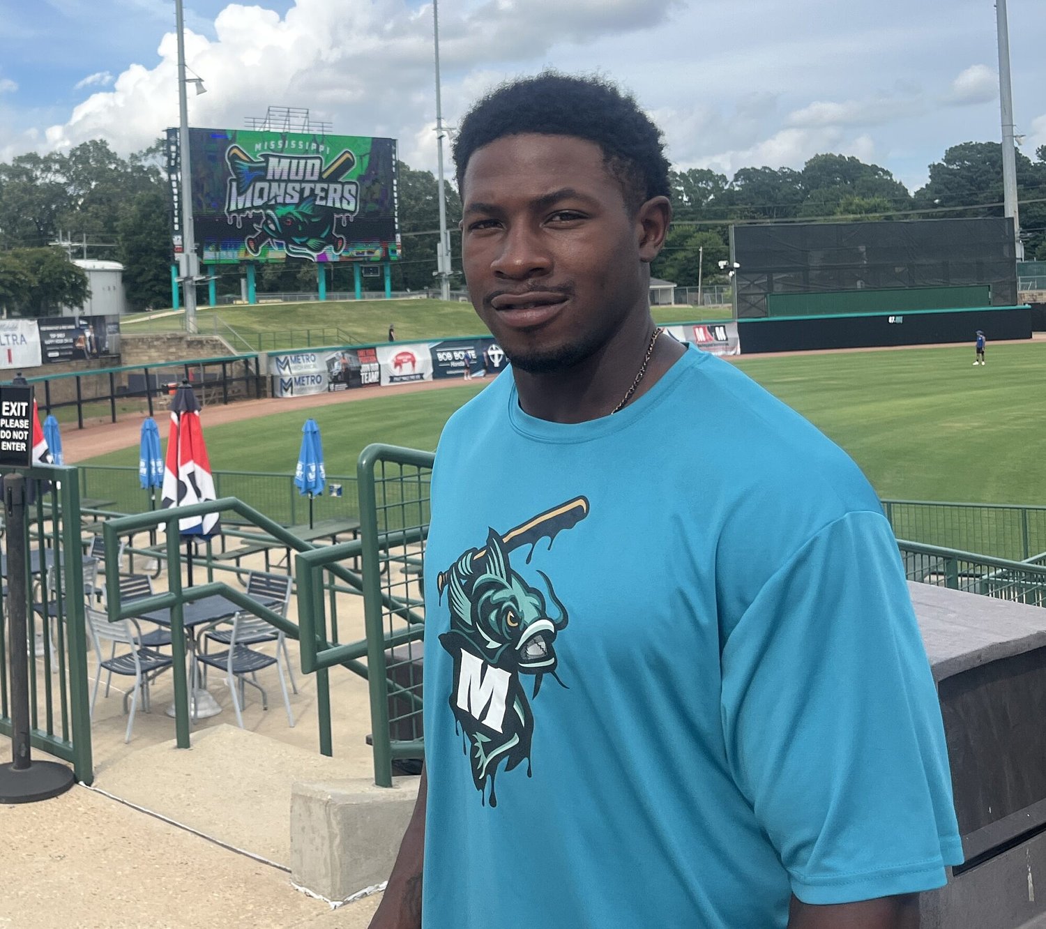 Former Bulldog Brayland Skinner still a blur as a Mud Monster