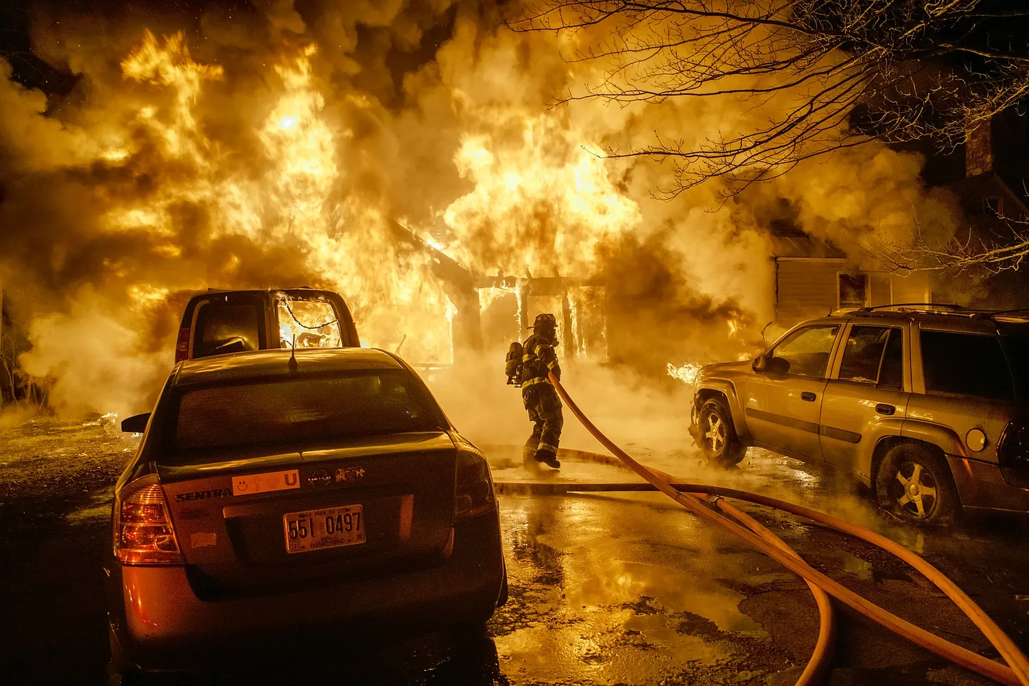 One man dies in New Hampshire house fire