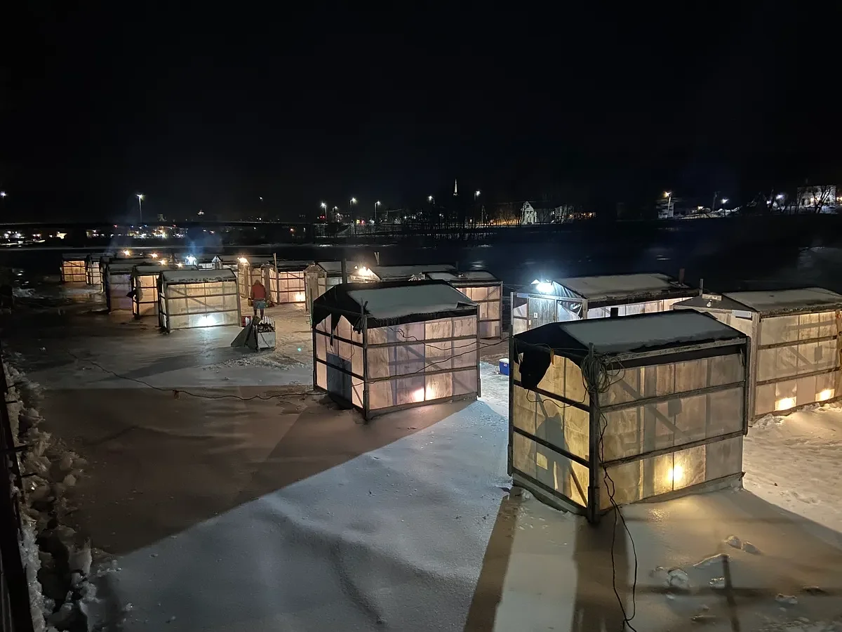 I spent a night ice fishing and learned anything is possible 