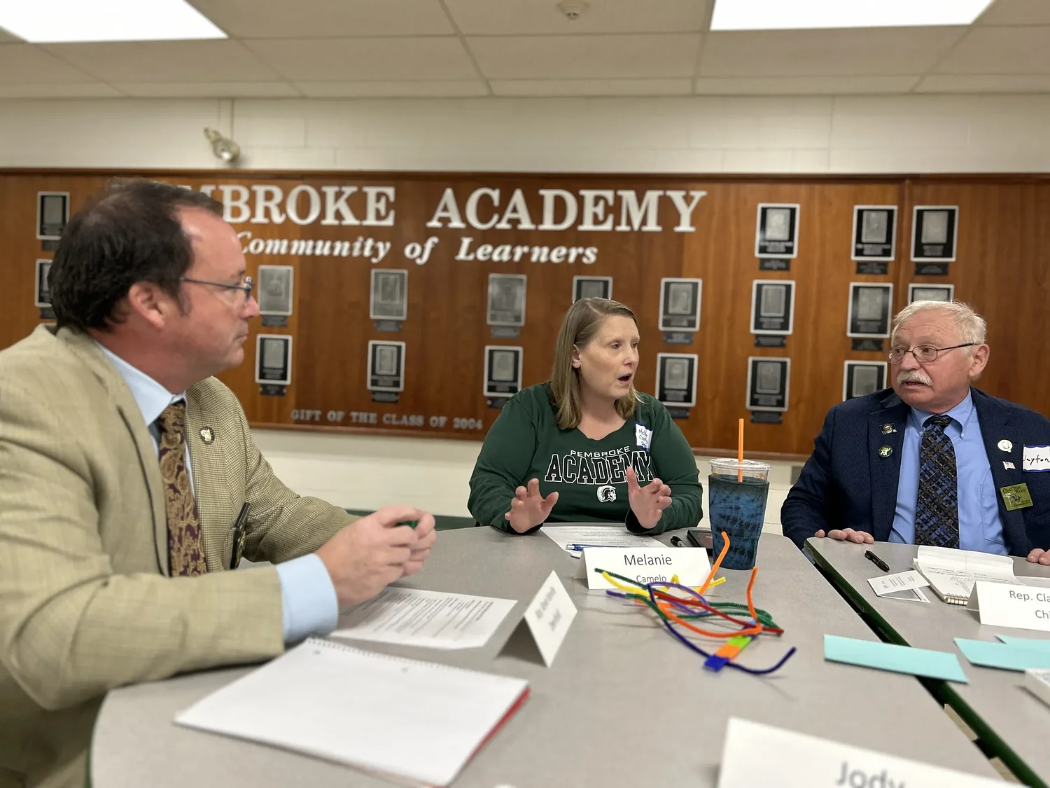 In attempt at dialogue on public education, two Republican state representatives storm out