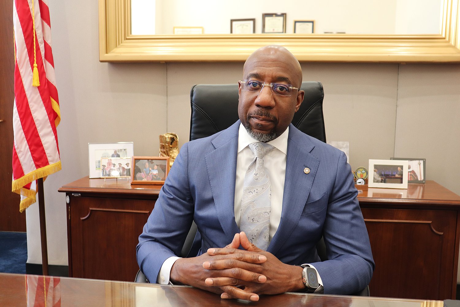 Warnock, declaring ‘spiritual crisis,’ urges public, private sectors to help needy