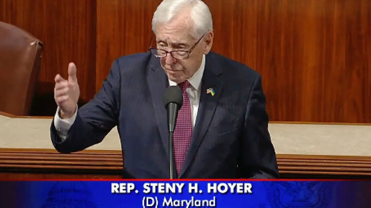 Hoyer laments House 'is not living up to the Founders' goals' as he tells colleagues he's retiring
