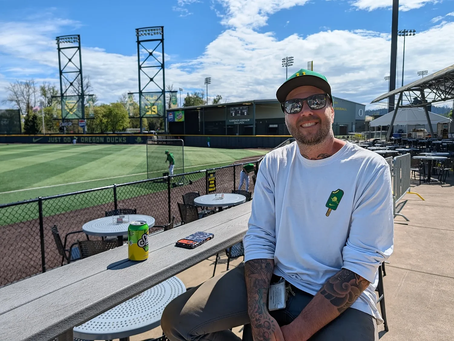At PK Park, Justin Arp’s art starts on the mound
