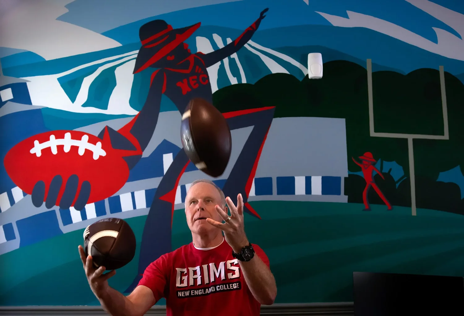 ‘Ground zero’ to goal line: How one college coach built a football team from scratch