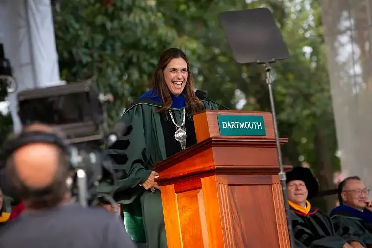 Column: Beilock, commencement honoree flopped in moments that mattered