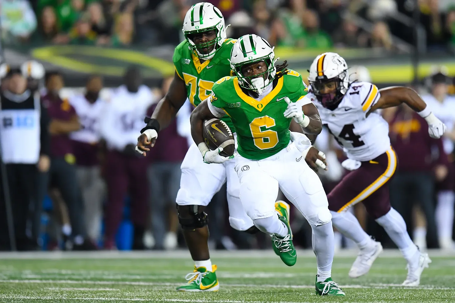 No-row zone: The Oregon Ducks swamp Minnesota 