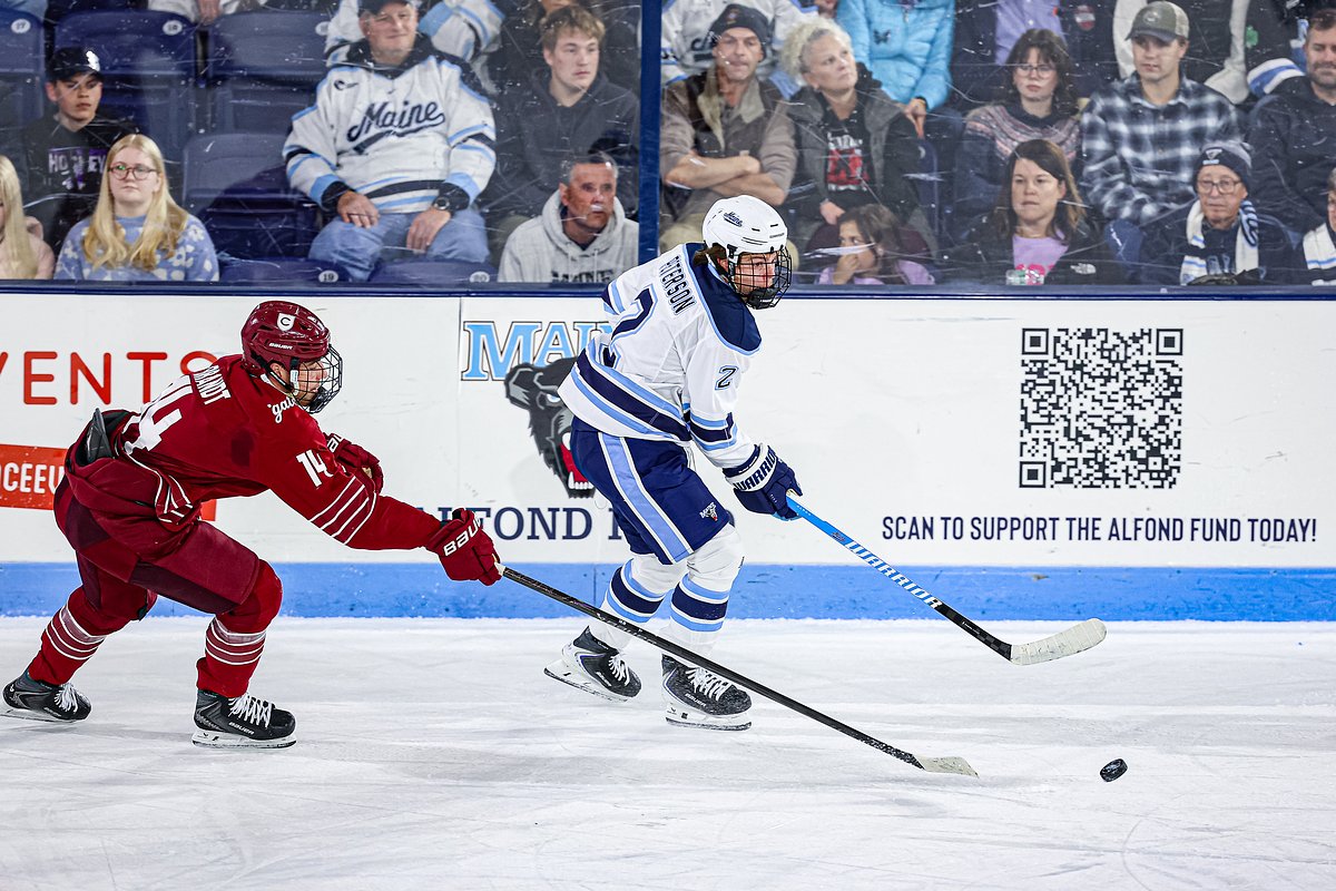 Undersized defenseman brings ‘a lot of pop’ to ice for UMaine hockey
