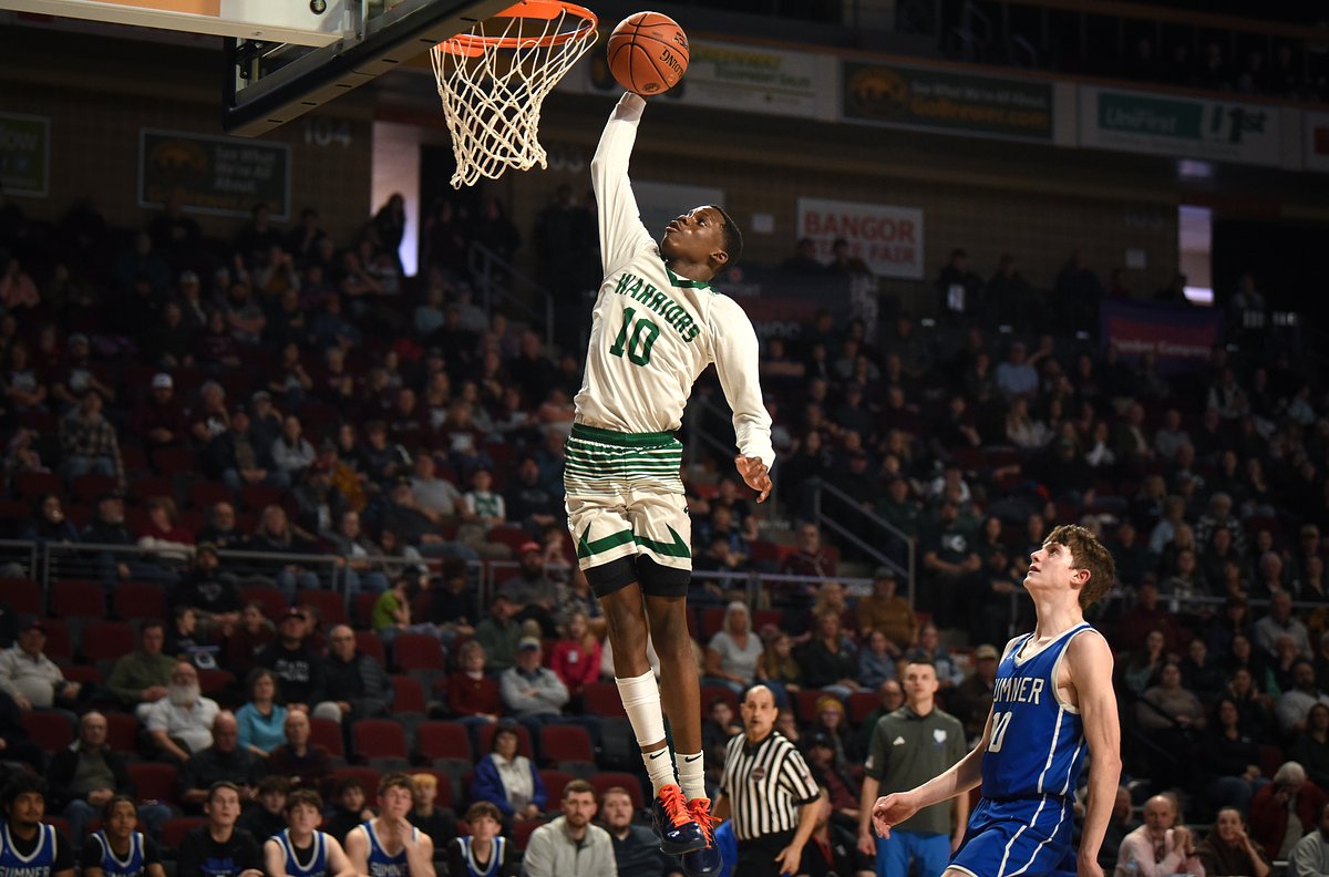 Can anyone stop this Maine basketball star from the Canadian border?