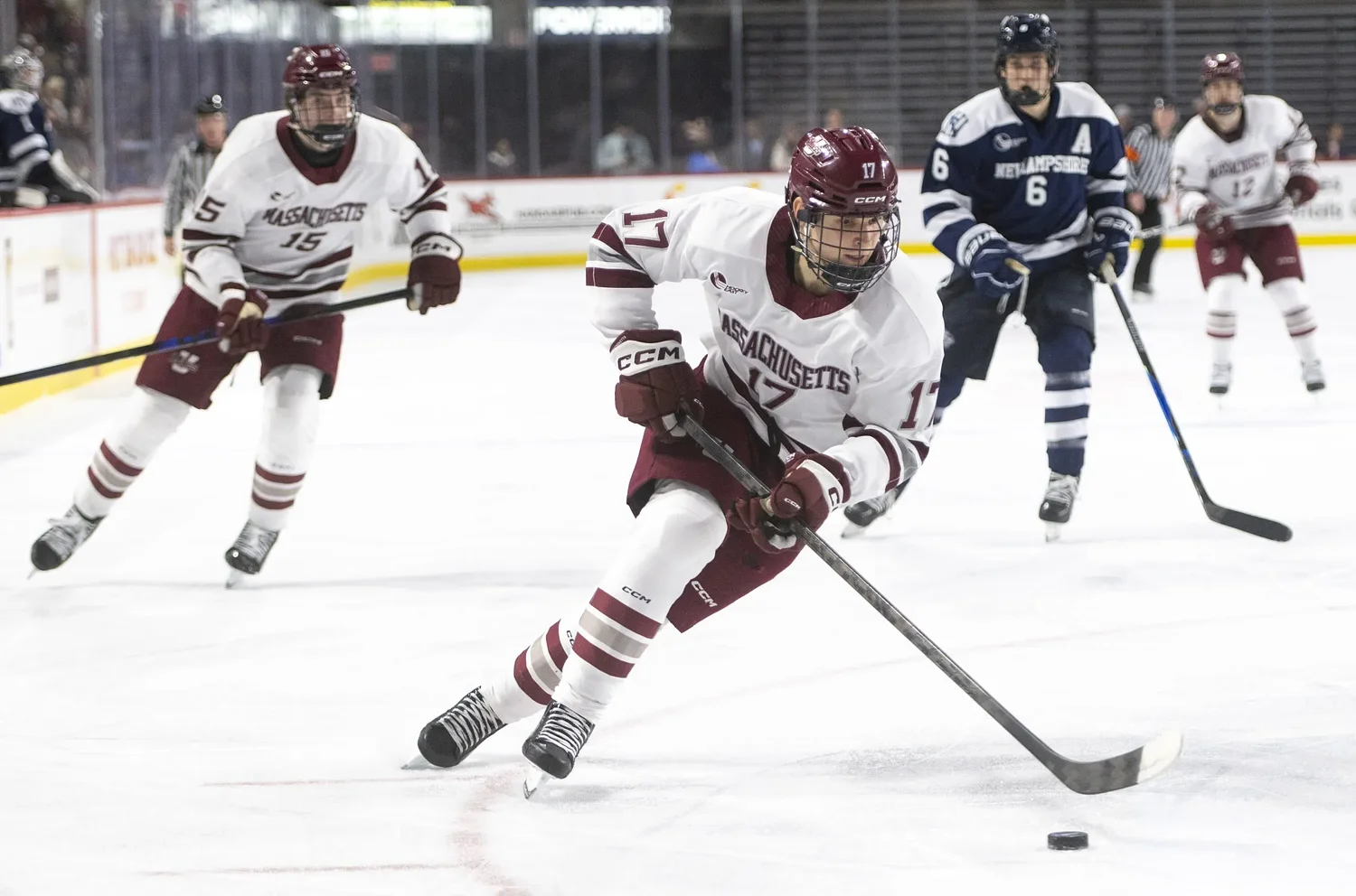 UMass hockey set for high-stakes weekend series with UConn