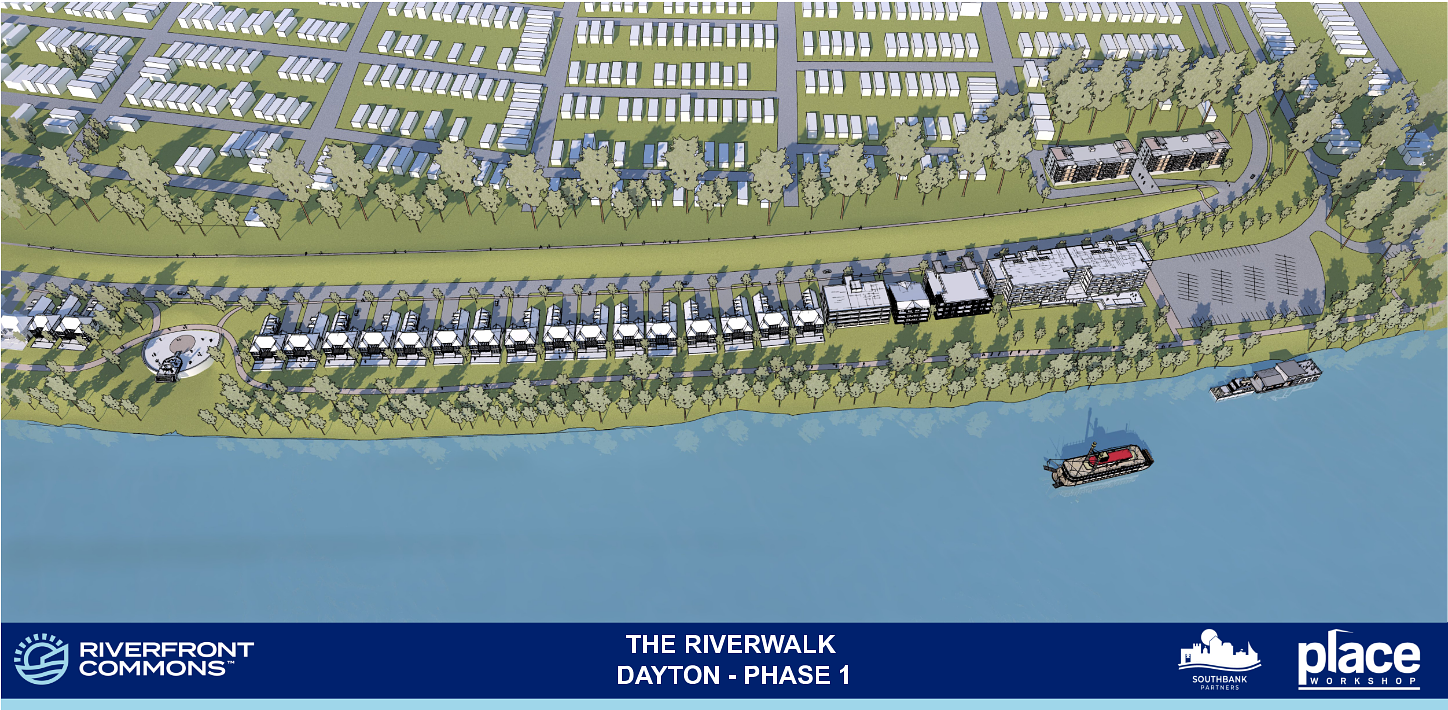 Dayton breaks ground on next phase of Riverfront Commons project